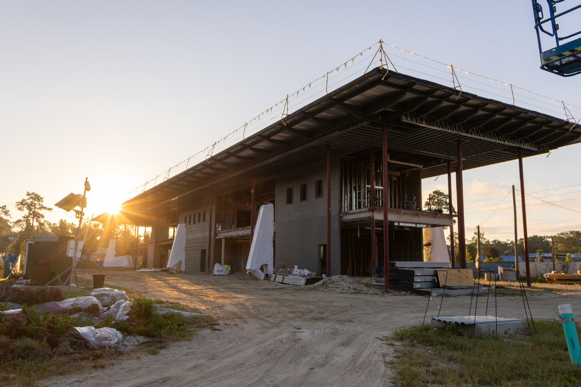Southside Transit Center Construction Progress Report Photo