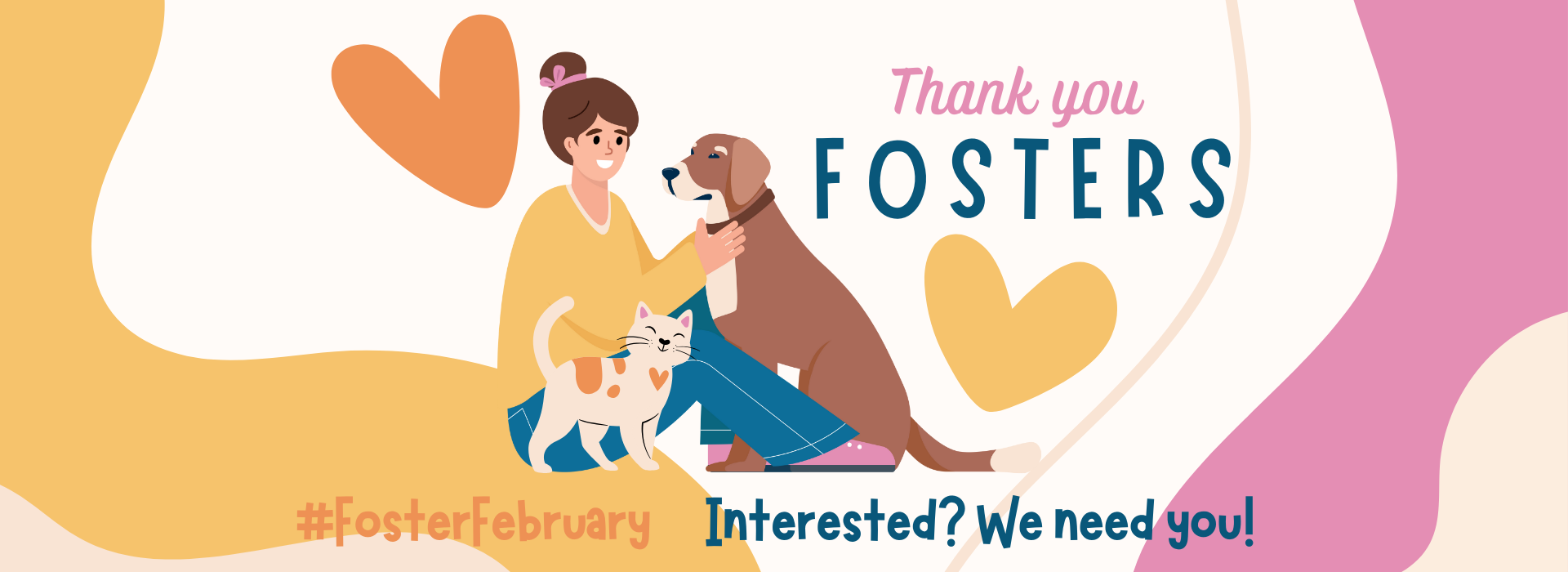 Thank you, Fosters - Interested? We need you!