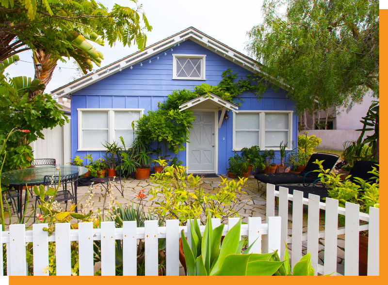 a cozy vintage house